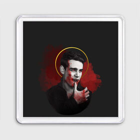 Магнит 55*55 с принтом Simon Lewis в Ухте, Пластик | Размер: 65*65 мм; Размер печати: 55*55 мм | freeform | shadowhunters | доминик шервуд | клэри фрэй | кэтрин макнамара | фэнтази