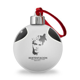 Ёлочный шар с принтом XXXTentacion в Ухте, Пластик | Диаметр: 77 мм | Тематика изображения на принте: bad | dead | death | geometry | rap | revenge | rip | texture | usa | xxxtentacion | геометрия | джасей дуэйн онфрой | зарубежный реп | исполнитель | карбон | музыкант | ревендж | реп | рэп | рэпер | текстура