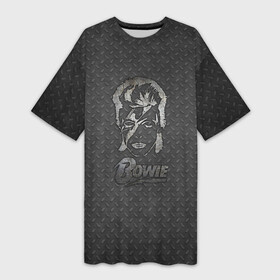 Платье-футболка 3D с принтом David Bowie в Ухте,  |  | bowie | david | альтернативный | арт | боуи | глэм | девид | джаз | дэвед | дэвид | музыка | музыкант | певец | поп | психоделический | рок | соул | хард | экспериментальный | электронная | эмбиент