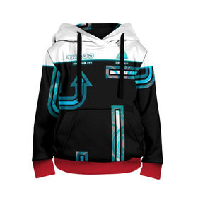 Детская толстовка 3D с принтом Detroit become human в Ухте, 100% полиэстер | двухслойный капюшон со шнурком для регулировки, мягкие манжеты на рукавах и по низу толстовки, спереди карман-кенгуру с мягким внутренним слоем | 