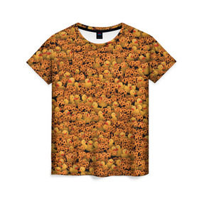 Женская футболка 3D Кря-кря!: в Ухте, 100% полиэфир ( синтетическое хлопкоподобное полотно) | прямой крой, круглый вырез горловины, длина до линии бедер | pikabu | кря | мем | паттерн | пикабу | утиный | утка | утки