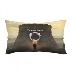 Подушка 3D антистресс с принтом THE ELDER SCROLLS в Ухте, наволочка — 100% полиэстер, наполнитель — вспененный полистирол | состоит из подушки и наволочки на молнии | bethesda | game | tes | the elder scrolss | бетезда | игры | магия | рыцарь