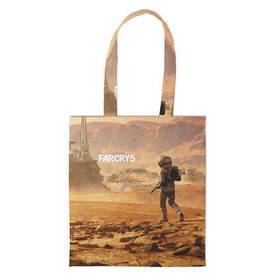 Сумка 3D повседневная с принтом FAR CRY 5 LOST ON MARS в Ухте, 100% полиэстер | Плотность: 200 г/м2; Размер: 34×35 см; Высота лямок: 30 см | action | far cry | far cry 5 | lost on mars | игра | космонавт | космос | марс | экшн