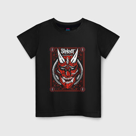 Детская футболка хлопок с принтом Slipknot в Ухте, 100% хлопок | круглый вырез горловины, полуприлегающий силуэт, длина до линии бедер | Тематика изображения на принте: slipknot | грув | джей вайнберг | кори тейлор | крис фен | крэйг джонс | метал | мик томсон | музыка | ню | петля | рок | сид уилсон | скользящий узел | слайпкнот | слипкнот | слипнот | удавка