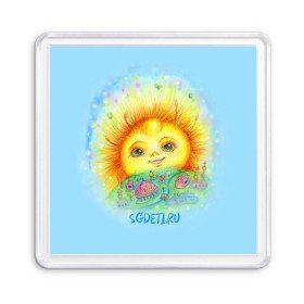 Магнит 55*55 Солнечный город: в Ухте, Пластик | Размер: 65*65 мм; Размер печати: 55*55 мм |