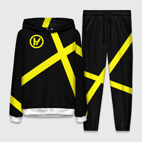 Женский костюм 3D (с толстовкой) с принтом Twenty One Pilots в Ухте,  |  | heathens | jumpsuit | one | pilots | twenty | инди поп | поп рок | рэп рок | хип хоп | электропоп