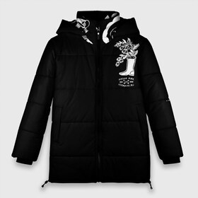 Женская зимняя куртка 3D с принтом Сибирское лето в Ухте, верх — 100% полиэстер; подкладка — 100% полиэстер; утеплитель — 100% полиэстер | длина ниже бедра, силуэт Оверсайз. Есть воротник-стойка, отстегивающийся капюшон и ветрозащитная планка. 

Боковые карманы с листочкой на кнопках и внутренний карман на молнии | old school | taknado | urban | граффити | илюстратор | сибирь | стрит арт | тату