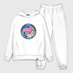 Мужской костюм хлопок OVERSIZE NASA Kennedy Space Center: в Ухте,  |  | administration | aeronautics | brand | logo | nasa | national | oldschool | space | usa | исследование | космос | лого | наса | национальное | олдскул | сша | управление