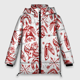 Женская зимняя куртка 3D с принтом Сибирь в Ухте, верх — 100% полиэстер; подкладка — 100% полиэстер; утеплитель — 100% полиэстер | длина ниже бедра, силуэт Оверсайз. Есть воротник-стойка, отстегивающийся капюшон и ветрозащитная планка. 

Боковые карманы с листочкой на кнопках и внутренний карман на молнии | old school | taknado | urban | граффити | илюстратор | сибирь | стрит арт | тату