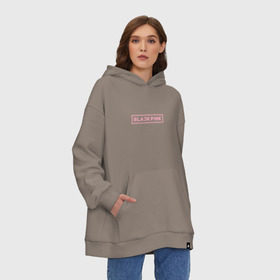 Худи SuperOversize хлопок с принтом BlackPink 95 JISOO в Ухте, 70% хлопок, 30% полиэстер, мягкий начес внутри | карман-кенгуру, эластичная резинка на манжетах и по нижней кромке, двухслойный капюшон
 | 97 jisoo | black  pink | blackpink | jennie | jisoo | k pop | lalisa | группа | к поп | корейская группа | розовый | черный