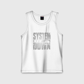 Детская майка хлопок с принтом System of a Down в Ухте,  |  | soad | soil | system of a down | группа | дав | дарон малакян | джон долмаян | метал | ню | оф | рок | серж танкян | систем | соад | сод | соэд | шаво одаджян | э доун