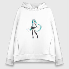 Женское худи Oversize хлопок с принтом Hatsune Miku в Ухте, френч-терри — 70% хлопок, 30% полиэстер. Мягкий теплый начес внутри —100% хлопок | боковые карманы, эластичные манжеты и нижняя кромка, капюшон на магнитной кнопке | anime | aquamarin | aquamarine | everlasting | hatsune | j pop | miku | projectdiva | singer | summer | vocaloid | аквамарин | аниме | бесконечное | вокалоид | лето | мику | певица | хацуне | хацунэ