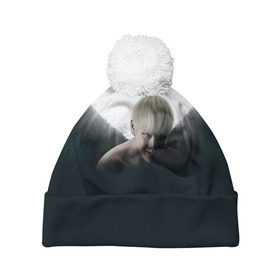 Шапка 3D c помпоном с принтом BTS в Ухте, 100% полиэстер | универсальный размер, печать по всей поверхности изделия | bts | bts army | j hope | jimin | jin | jungkook | k pop | rap monster | rapmon | suga | v | бтс | группа | корея