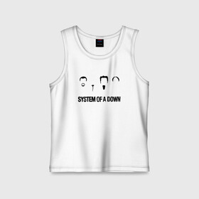 Детская майка хлопок с принтом System of a Down в Ухте,  |  | soad | soil | system of a down | группа | дав | дарон малакян | джон долмаян | метал | ню | оф | рок | серж танкян | систем | соад | сод | соэд | шаво одаджян | э доун