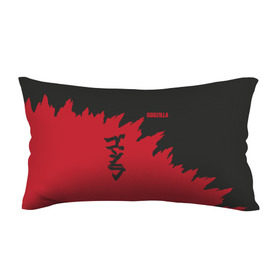 Подушка 3D антистресс с принтом GODZILLA | ГОДЗИЛЛА в Ухте, наволочка — 100% полиэстер, наполнитель — вспененный полистирол | состоит из подушки и наволочки на молнии | Тематика изображения на принте: comic con | godzilla | gojira | logo | годзилла | знаки | иероглифы | лого | монстр | фильм | чудовище