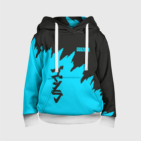 Детская толстовка 3D с принтом GODZILLA | ГОДЗИЛЛА в Ухте, 100% полиэстер | двухслойный капюшон со шнурком для регулировки, мягкие манжеты на рукавах и по низу толстовки, спереди карман-кенгуру с мягким внутренним слоем | comic con | godzilla | gojira | logo | годзилла | знаки | иероглифы | лого | монстр | фильм | чудовище