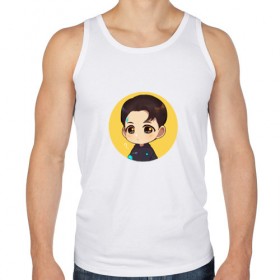 Мужская майка хлопок с принтом Detroit become human в Ухте, 100% хлопок |  | Тематика изображения на принте: connor | cyberlife | detroit become human | deviant | kara | markus | ps4 | rk800 |  detroit: become human | детроит | детроит: стать человеком | игры | кара | коннор | конор | кэра | маркус | пиратs | эксклюзив