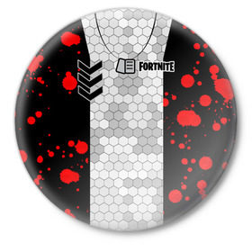 Значок с принтом Fortnite: Штурмовик в Ухте,  металл | круглая форма, металлическая застежка в виде булавки | Тематика изображения на принте: fortnite | save | the | world | борьба | выживани | зомби | монстры | симулятора | фортнайт