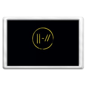 Магнит 45*70 twenty one pilots / trench 3D: в Ухте, Пластик | Размер: 78*52 мм; Размер печати: 70*45 | 21 pilots | пилоты