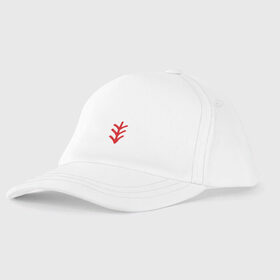 Детская бейсболка с принтом Хвоинка в Ухте, 100% хлопок | классический козырек, металлическая застежка-регулятор размера | Тематика изображения на принте: old school | taknado | urban | граффити | ель | илюстратор | кедр | сибирь | стрит арт | тату | хвоя