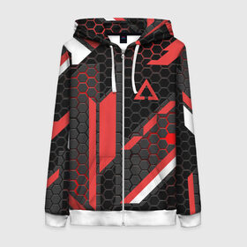 Женская толстовка 3D на молнии с принтом CS GO CYREX 3D в Ухте, 100% полиэстер | длина до линии бедра, манжеты и пояс оформлены мягкой тканевой резинкой, двухслойный капюшон со шнурком для регулировки, спереди молния, по бокам два кармана | action | astralis | awp | counter strike | cs go | cs go global offensive | cybersport | game | gamer | hyper beast | shooter | skin | team liquid | киберспорт | оружие | скины