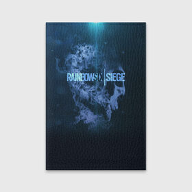Обложка для паспорта матовая кожа с принтом R6SIEGE SMOKE в Ухте, натуральная матовая кожа | размер 19,3 х 13,7 см; прозрачные пластиковые крепления | 2019 | cybersport | esports | pro league | r6 | rainbow | rainbow six | siege | six | армия | боевик | военные | война | игры | киберспорт | логотип | оперативники | радуга | шутер