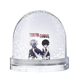 Снежный шар с принтом Токийский гуль в Ухте, Пластик | Изображение внутри шара печатается на глянцевой фотобумаге с двух сторон | ghoul | tokyo | гуль | токийский