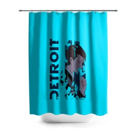 Штора 3D для ванной ANDROID RK800: в Ухте, 100% полиэстер | плотность материала — 100 г/м2. Стандартный размер — 146 см х 180 см. По верхнему краю — пластиковые люверсы для креплений. В комплекте 10 пластиковых колец | 2038 | become | connor | dbh | detroit | gamer | human | kara | андроид | девиант | детройт | кара | квест | коннор | маркус