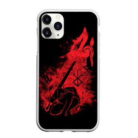 Чехол для iPhone 11 Pro матовый с принтом BERSERK в Ухте, Силикон |  | anime | berserk | heroes | knight | manga | аниме | берсерк | герои | манга | рыцарь