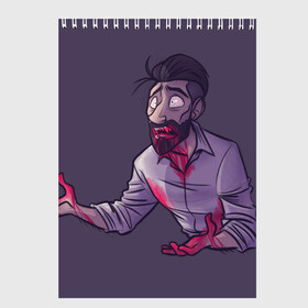 Скетчбук с принтом Джонатан Рид_3 в Ухте, 100% бумага
 | 48 листов, плотность листов — 100 г/м2, плотность картонной обложки — 250 г/м2. Листы скреплены сверху удобной пружинной спиралью | Тематика изображения на принте: vampyr