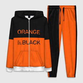 Женский костюм 3D с принтом Orange Is the New Black в Ухте,  |  | orange is the new black | оранжевый  хит сезона