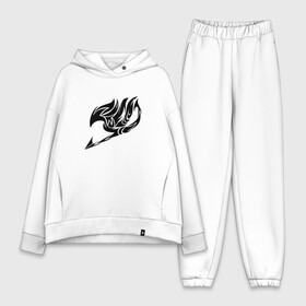 Женский костюм хлопок Oversize с принтом Helmet Fairy tail just black в Ухте,  |  | anime | fairy tails | heroes | manga | аниме | манга | фейри теил