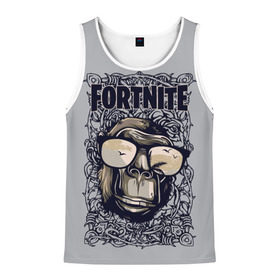 Мужская майка 3D с принтом Fortnite Fan Art в Ухте, 100% полиэстер | круглая горловина, приталенный силуэт, длина до линии бедра. Пройма и горловина окантованы тонкой бейкой | Тематика изображения на принте: fortnite | save | the | world | битва | борьба | выживани | зомби | королевская | монстры | симулятора | фортнайт