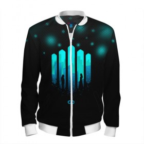 Мужской бомбер 3D с принтом The 100 в Ухте, 100% полиэстер | застегивается на молнию, по бокам два кармана без застежек, по низу бомбера и на воротнике - эластичная резинка | 100 | grounders | skaikru | the 100 | trikru | wonkru | беллами | блейк | гриффин | кейн | клан | кларк | лекса | линкольн | мерфи | монти | октавия | сериал | сотня | финн | эбби