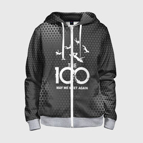 Детская толстовка 3D на молнии с принтом The 100 в Ухте, 100% полиэстер |  манжеты и пояс оформлены широкой мягкой резинкой, двухслойный капюшон со шнурком для регулировки, спереди карманы и застежка-молния
 | 100 | grounders | skaikru | the 100 | trikru | wonkru | беллами | блейк | гриффин | кейн | клан | кларк | лекса | линкольн | мерфи | монти | октавия | сериал | сотня | финн | эбби