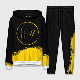 Женский костюм 3D (с толстовкой) с принтом TWENTY ONE PILOTS | 21 PILOTS | TOP в Ухте,  |  | 21 pilots | 21p | music | rock | top | trench | twenty one pilots | группа | музыка | рок