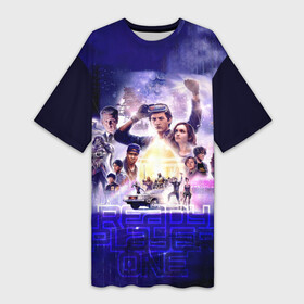 Платье-футболка 3D Ready Player One: в Ухте,  |  | oasis | parzival | ready player one | парсифаль | первому игроку приготовиться