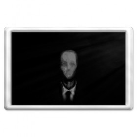 Магнит 45*70 с принтом Slender (1) в Ухте, Пластик | Размер: 78*52 мм; Размер печати: 70*45 | cry | game | horror | man | slender | игра | приведения | слендер | ужас | хоррор