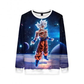 Женский свитшот 3D с принтом Dragon Ball в Ухте, 100% полиэстер с мягким внутренним слоем | круглый вырез горловины, мягкая резинка на манжетах и поясе, свободная посадка по фигуре | anime | dragon ball | аниме | гоку | драгон бол | дракона жемчуг