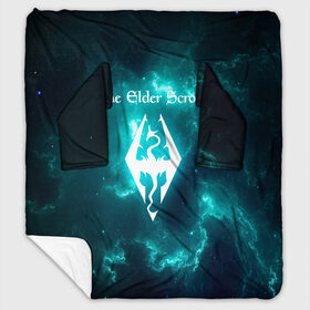 Плед с рукавами с принтом THE ELDER SCROLLS в Ухте, 100% полиэстер | Закругленные углы, все края обработаны. Ткань не мнется и не растягивается. Размер 170*145 | dovakin | fus ro dah | royal play | rpg | skyrim | tes | tes online | the elder scrolls | война | докавин | компьютерные игры | рпг