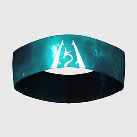 Повязка на голову 3D с принтом THE ELDER SCROLLS в Ухте,  |  | dovakin | fus ro dah | royal play | rpg | skyrim | tes | tes online | the elder scrolls | война | докавин | компьютерные игры | рпг