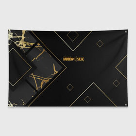 Флаг-баннер с принтом RAINBOW SIX SIEGE в Ухте, 100% полиэстер | размер 67 х 109 см, плотность ткани — 95 г/м2; по краям флага есть четыре люверса для крепления | patriots | rainbow six siege | tom clancys rainbow 6 | оружие | солдат