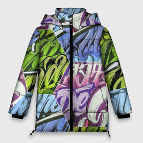 Женская зимняя куртка 3D с принтом Honey Combs в Ухте, верх — 100% полиэстер; подкладка — 100% полиэстер; утеплитель — 100% полиэстер | длина ниже бедра, силуэт Оверсайз. Есть воротник-стойка, отстегивающийся капюшон и ветрозащитная планка. 

Боковые карманы с листочкой на кнопках и внутренний карман на молнии | 