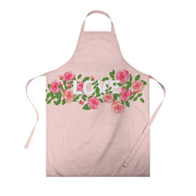 Фартук 3D с принтом All you need is love and me в Ухте, 100% полиэстер | общий размер — 65 х 85 см, ширина нагрудника — 26 см, горловина — 53 см, длина завязок — 54 см, общий обхват в поясе — 173 см. Принт на завязках и на горловине наносится с двух сторон, на основной части фартука — только с внешней стороны | 