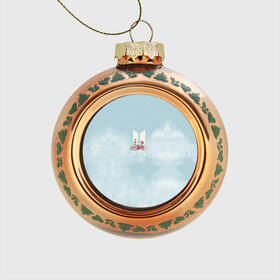 Стеклянный ёлочный шар BTS: в Ухте, Стекло | Диаметр: 80 мм | army | bangtan | beyond | boys | bts | j hope | jimin | jin | jungkook | k pop | rm | scene | suga | the | v | армия | арэма | бтс | ви | джей хоупа | сюги | чимина | чина | чонгука