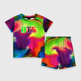 Детский костюм с шортами 3D с принтом BTS в Ухте,  |  | bangtan boys | beyond the scene | bts | k pop | music | арэм | ви | джей хоуп | джин | музыка | сюга | чимин | чонгук