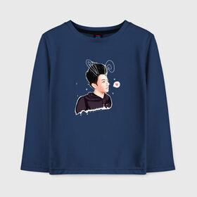 Детский лонгслив хлопок с принтом Jungkook. BTS в Ухте, 100% хлопок | круглый вырез горловины, полуприлегающий силуэт, длина до линии бедер | army | bangtan | beyond | boys | bts | j hope | jimin | jin | jungkook | k pop | rm | scene | suga | the | v | армия | арэма | бтс | ви | джей хоупа | сюги | чимина | чина | чонгука