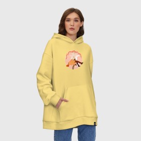 Худи SuperOversize хлопок с принтом BTS. Kiss me в Ухте, 70% хлопок, 30% полиэстер, мягкий начес внутри | карман-кенгуру, эластичная резинка на манжетах и по нижней кромке, двухслойный капюшон
 | 