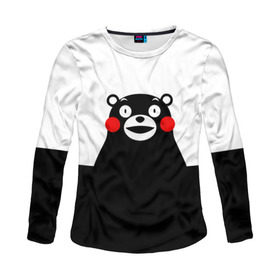 Женский лонгслив 3D KUMAMON: в Ухте, 100% полиэстер | длинные рукава, круглый вырез горловины, полуприлегающий силуэт | japanese | kumamon | kumamoto | аниме | игрушка | кумамон | кумамото сапурайдзу | персонаж | талисман | япония