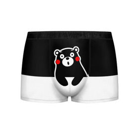 Мужские трусы 3D KUMAMON: в Ухте, 50% хлопок, 50% полиэстер | классическая посадка, на поясе мягкая тканевая резинка | japanese | kumamon | kumamoto | аниме | игрушка | кумамон | кумамото сапурайдзу | персонаж | талисман | япония